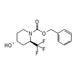 (2R,4R)-1-Cbz-2-(trifluoromethyl)piperidin-4-ol