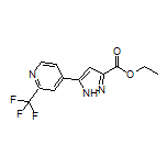 Ethyl 5-[2-(Trifluoromethyl)pyridin-4-yl]-1H-pyrazole-3-carboxylate