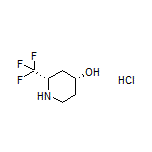 (2S,4R)-2-(Trifluoromethyl)piperidin-4-ol Hydrochloride
