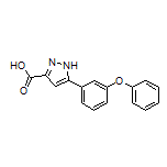 5-(3-Phenoxyphenyl)-1H-pyrazole-3-carboxylic Acid