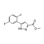 Methyl 5-(5-Fluoro-2-iodophenyl)-1H-pyrazole-3-carboxylate