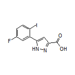5-(5-Fluoro-2-iodophenyl)-1H-pyrazole-3-carboxylic Acid