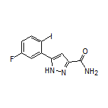 5-(5-Fluoro-2-iodophenyl)-1H-pyrazole-3-carboxamide