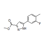 Methyl 5-(3-Fluoro-4-methylphenyl)-1H-pyrazole-3-carboxylate