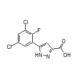5-(3,5-Dichloro-2-fluorophenyl)-1H-pyrazole-3-carboxylic Acid