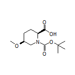 (2S,5S)-1-Boc-5-methoxypiperidine-2-carboxylic Acid