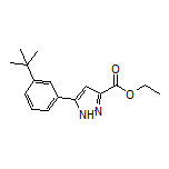 Ethyl 5-[3-(tert-Butyl)phenyl]-1H-pyrazole-3-carboxylate