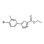 Ethyl 5-(4-Bromo-3-methylphenyl)-1H-pyrazole-3-carboxylate