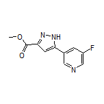 Methyl 5-(5-Fluoropyridin-3-yl)-1H-pyrazole-3-carboxylate
