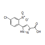 5-(4-Chloro-2-nitrophenyl)-1H-pyrazole-3-carboxylic Acid