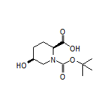 (2S,5S)-1-Boc-5-hydroxypiperidine-2-carboxylic Acid