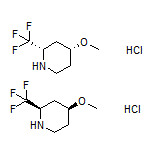 cis-4-Methoxy-2-(trifluoromethyl)piperidine Hydrochloride