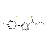 Ethyl 5-(2-Fluoro-4-methylphenyl)-1H-pyrazole-3-carboxylate