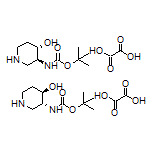 trans-3-(Boc-amino)piperidin-4-ol Oxalate