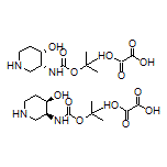 cis-3-(Boc-amino)piperidin-4-ol Oxalate
