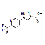 Methyl 5-[6-(Trifluoromethyl)pyridin-3-yl]-1H-pyrazole-3-carboxylate