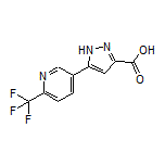 5-[6-(Trifluoromethyl)pyridin-3-yl]-1H-pyrazole-3-carboxylic Acid