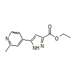 Ethyl 5-(2-Methylpyridin-4-yl)-1H-pyrazole-3-carboxylate