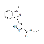 Ethyl 5-(1-Methyl-1H-indazol-3-yl)-1H-pyrazole-3-carboxylate