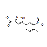 Methyl 5-(4-Methyl-3-nitrophenyl)-1H-pyrazole-3-carboxylate