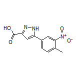 5-(4-Methyl-3-nitrophenyl)-1H-pyrazole-3-carboxylic Acid