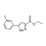 Ethyl 5-(3-Iodophenyl)-1H-pyrazole-3-carboxylate