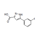 5-(3-Iodophenyl)-1H-pyrazole-3-carboxylic Acid