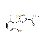 Methyl 5-(2-Bromo-6-fluorophenyl)-1H-pyrazole-3-carboxylate