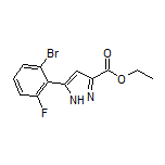 Ethyl 5-(2-Bromo-6-fluorophenyl)-1H-pyrazole-3-carboxylate