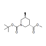 Methyl (3S,5S)-1-Boc-5-methylpiperidine-3-carboxylate