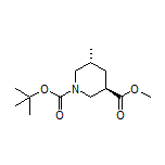 Methyl (3R,5R)-1-Boc-5-methylpiperidine-3-carboxylate