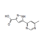 5-(6-Methylpyrimidin-4-yl)-1H-pyrazole-3-carboxylic Acid