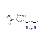 5-(6-Methylpyrimidin-4-yl)-1H-pyrazole-3-carboxamide