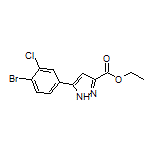 Ethyl 5-(4-Bromo-3-chlorophenyl)-1H-pyrazole-3-carboxylate