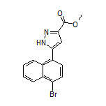 Methyl 5-(4-Bromonaphthalen-1-yl)-1H-pyrazole-3-carboxylate