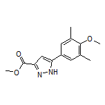 Methyl 5-(4-Methoxy-3,5-dimethylphenyl)-1H-pyrazole-3-carboxylate