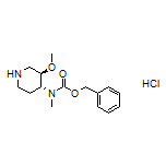 (3R,4R)-N-Cbz-3-methoxy-N-methylpiperidin-4-amine Hydrochloride