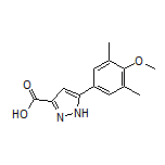 5-(4-Methoxy-3,5-dimethylphenyl)-1H-pyrazole-3-carboxylic Acid
