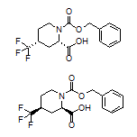 cis-1-Cbz-4-(trifluoromethyl)piperidine-2-carboxylic Acid