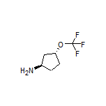 (1R,3R)-3-(Trifluoromethoxy)cyclopentanamine