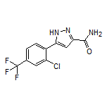 5-[2-Chloro-4-(trifluoromethyl)phenyl]-1H-pyrazole-3-carboxamide