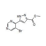 Methyl 5-(5-Bromopyrimidin-4-yl)-1H-pyrazole-3-carboxylate