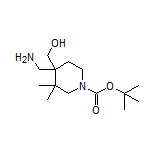 [4-(Aminomethyl)-1-Boc-3,3-dimethylpiperidin-4-yl]methanol