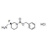 (S)-(1-Cbz-3-fluoro-3-piperidyl)methanamine Hydrochloride