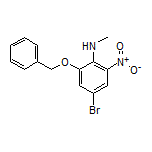 2-(Benzyloxy)-4-bromo-N-methyl-6-nitroaniline