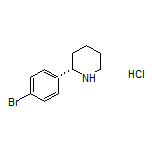 (S)-2-(4-Bromophenyl)piperidine Hydrochloride