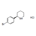 (R)-2-(4-Bromophenyl)piperidine Hydrochloride