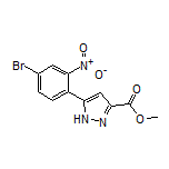 Methyl 5-(4-Bromo-2-nitrophenyl)-1H-pyrazole-3-carboxylate
