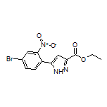 Ethyl 5-(4-Bromo-2-nitrophenyl)-1H-pyrazole-3-carboxylate