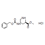 Methyl (3S,5S)-5-(Cbz-amino)piperidine-3-carboxylate Hydrochloride